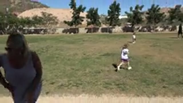 LOS CABOS MEXICO-2019: Little Kids Playing Football While Their Parents Watch