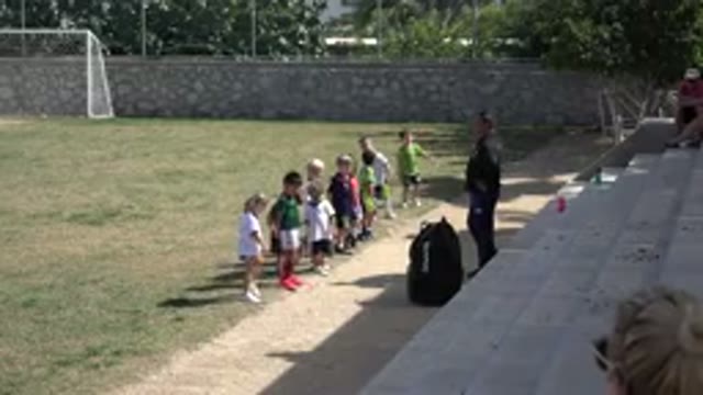 LOS CABOS MEXICO-2019: A Soccer Team Preparing for Their Match in an Open Area