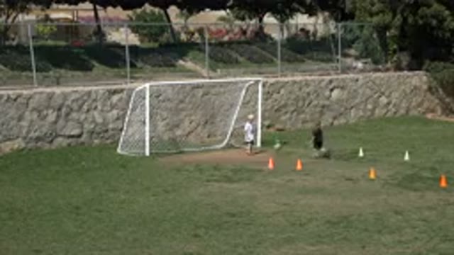 LOS CABOS MEXICO-2019: Kids Are Playing Football In The Ground