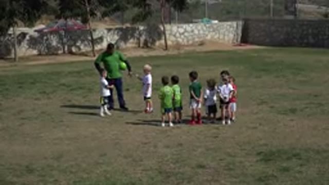 LOS CABOS MEXICO-2019: Children Competing In Rock-Paper-Scissors Before Their Soccer Game