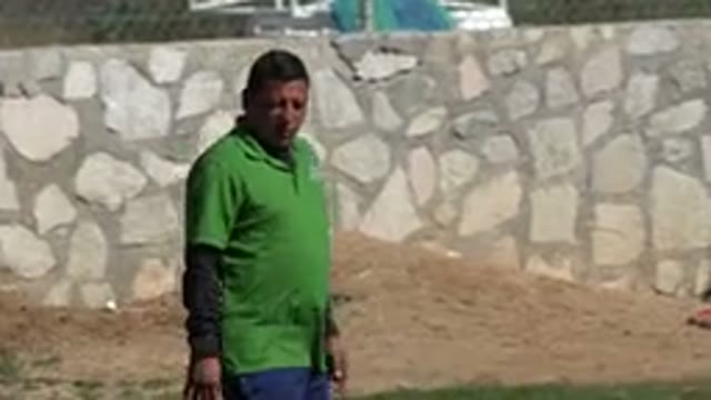 LOS CABOS MEXICO-2019: Man Encouraging Children To Practice Physical Activity