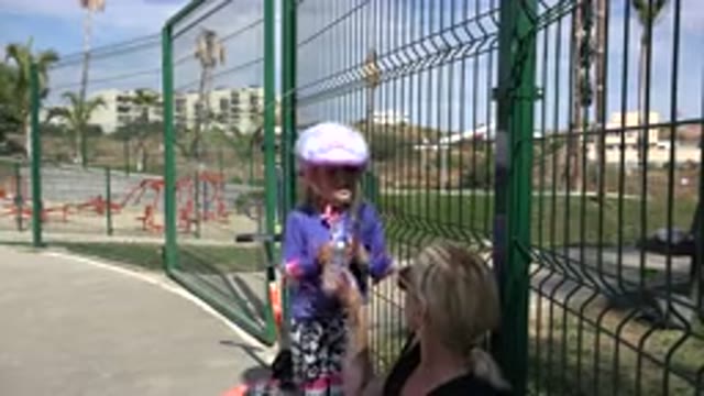 LOS CABOS MEXICO-2019: Small Child Takes A Break To Get A Cold Refreshing Drink