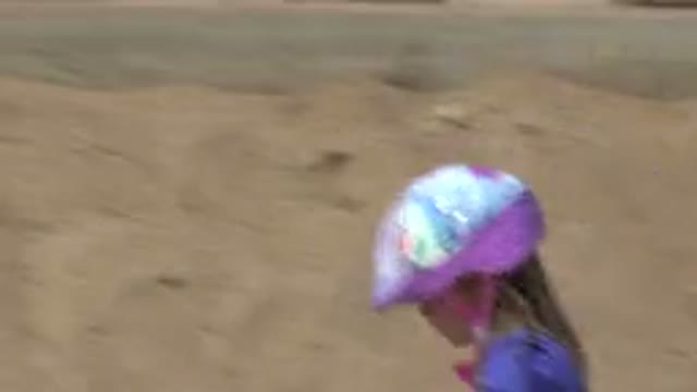 LOS CABOS MEXICO-2019: Girl In Uniform Walking and Playing Soccer On Grass Field