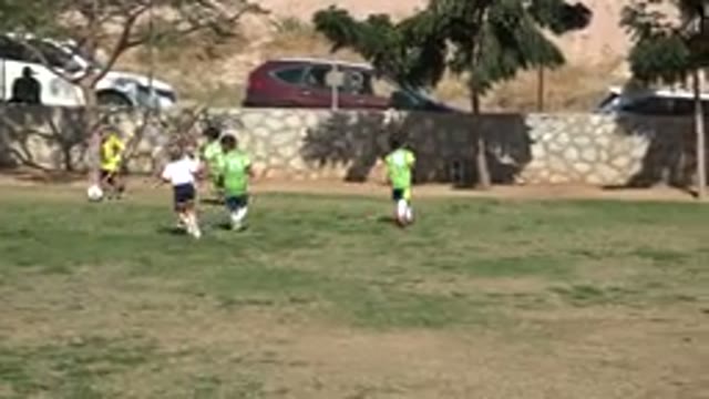 LOS CABOS MEXICO-2019: Child Soccer Players Having Recreational And Respectful