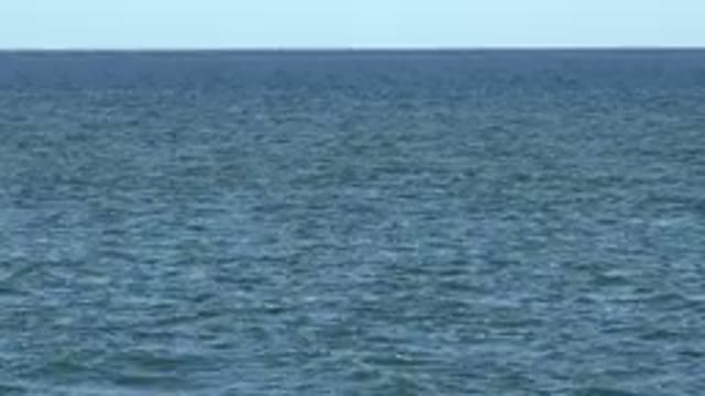 LOS CABOS MEXICO-2019: Ocean View From An Unknown Location Is Videotaped With A