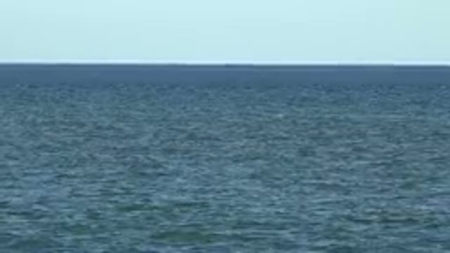 LOS CABOS MEXICO-2019: A Shot Of Water On A Windy And Sunny Day