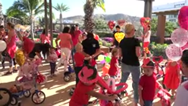 LOS CABOS MEXICO-2019: Party Full Of Children Wearing Red Shirts In A Decorated Place