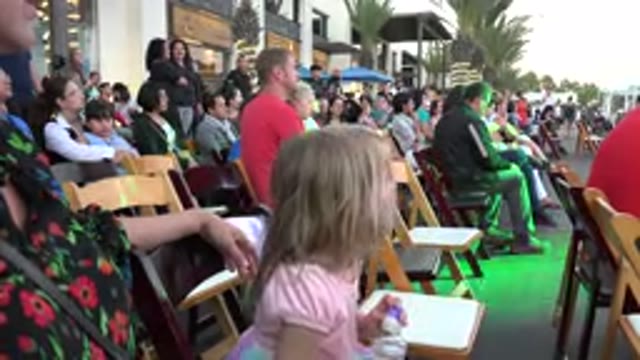 LOS CABOS MEXICO-2019: Children Enjoying Summer Festivals With Their Family