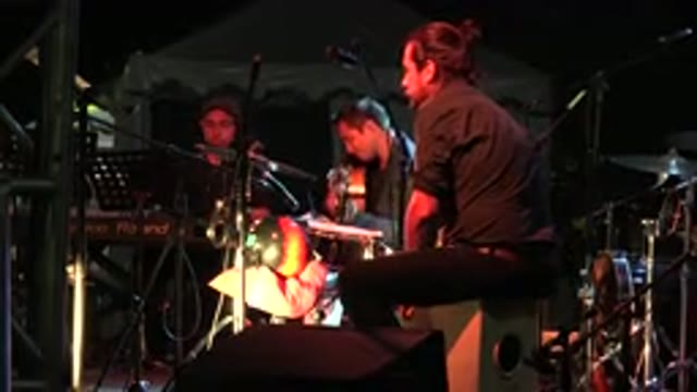 LOS CABOS MEXICO-2019: Musicians Preparing For A Live Concert