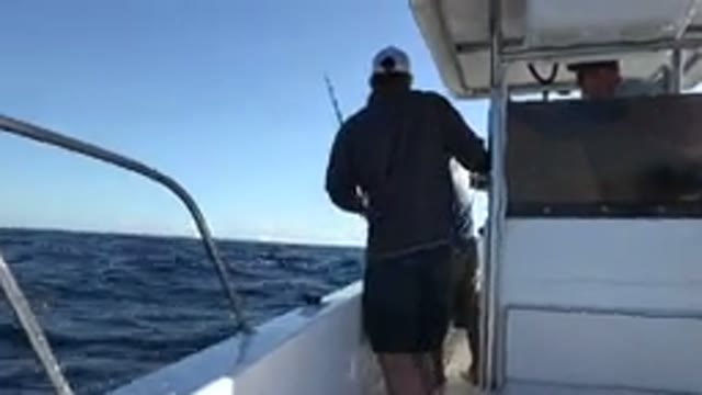 LOS CABOS MEXICO-2019: Going Fishing In The Ocean On A Chartered Boat With A Tour Guide