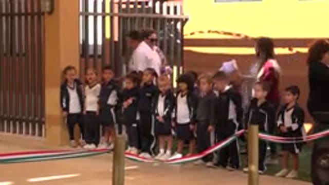 SAN JOSE DEL CABO MEXICO-2019: Children Lining Up To Begin Racing To Win A Prize