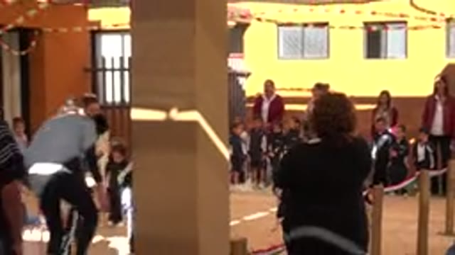 SAN JOSE DEL CABO MEXICO-2019: Kindergarten Children in School with Their Teachers