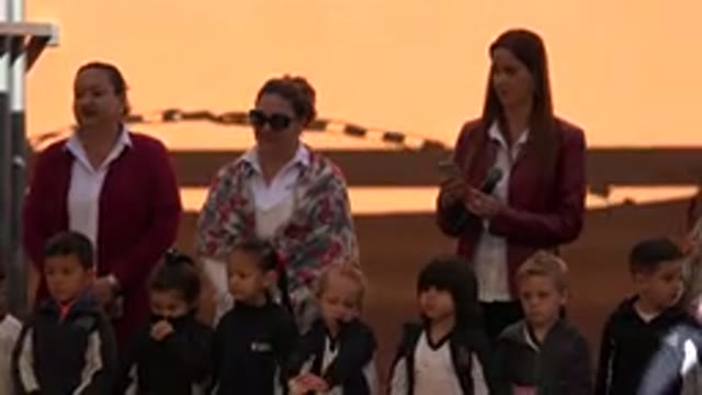 SAN JOSE DEL CABO MEXICO-2019: A Group Of Children Accompanied By Adults Receiving Soccer Awards