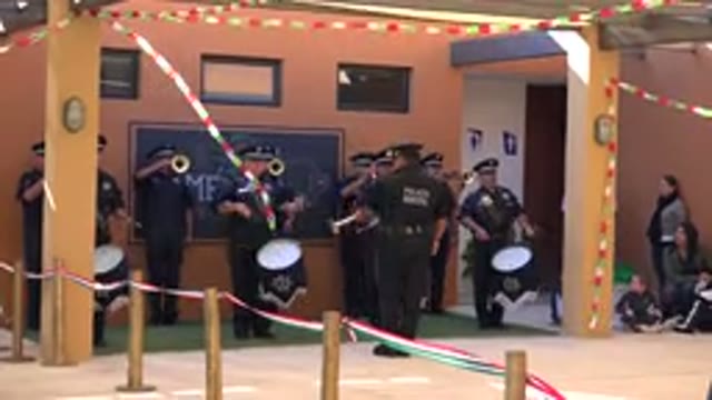 SAN JOSE DEL CABO MEXICO-2019: Music Festival Where The Police Force Plays Songs