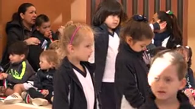 SAN JOSE DEL CABO MEXICO-2019: Children Waiting To Start And Showcase What They