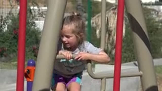 SAN JOSE DEL CABO MEXICO-2019: A Girl Playing At A Park