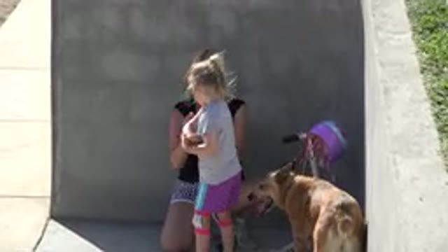 SAN JOSE DEL CABO MEXICO-2019: Mom Helps Her Little Girl Put On Safety Harness