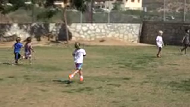 SAN JOSE DEL CABO MEXICO-2019: Little Girl Runs To Meet Her Team