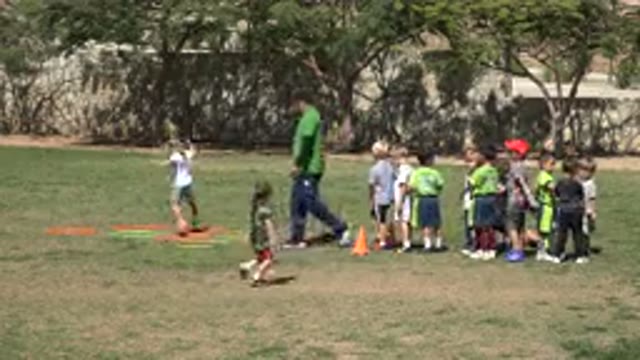 SAN JOSE DEL CABO MEXICO-2019: Little Children Prepare To Play Soccer During The