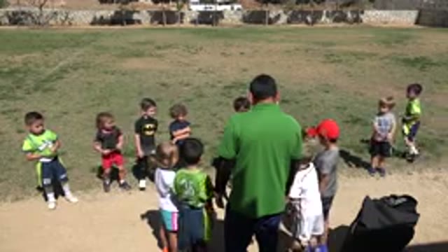 SAN JOSE DEL CABO MEXICO-2019: Many Children In A Park Getting Ready To Play