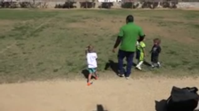 SAN JOSE DEL CABO MEXICO-2019: An Adult Accompanying Three Children To Play In