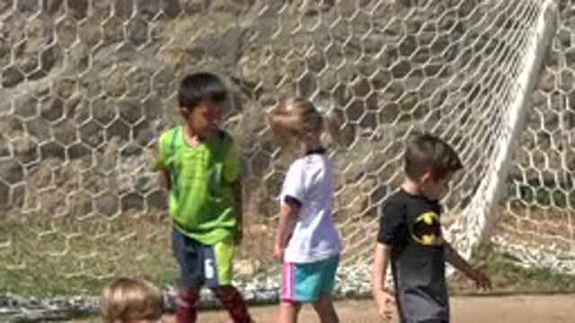 SAN JOSE DEL CABO MEXICO-2019: Kids Having A Soccer Match In The Sun Boys And Girls