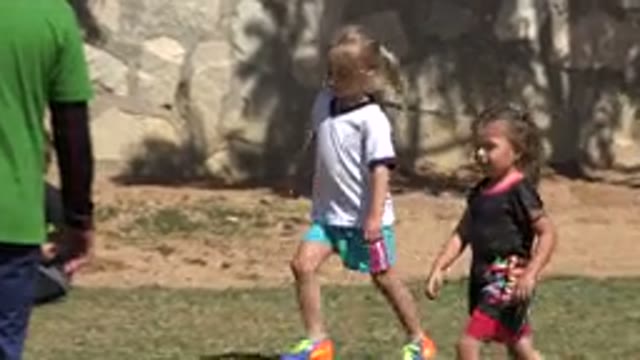 SAN JOSE DEL CABO MEXICO-2019: Three Young Children Playing Together On An Open