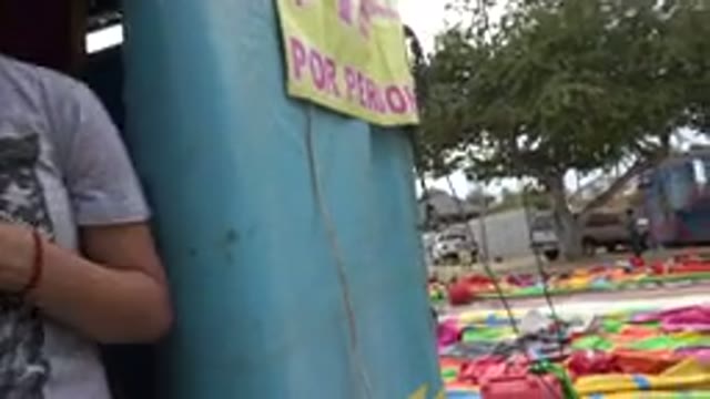 SAN JOSE DEL CABO MEXICO-2019: Daily Wage Laundry Workers Open Place Business