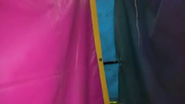 SAN JOSE DEL CABO MEXICO-2019: A Record At The Inside Of A Tent Planted In A