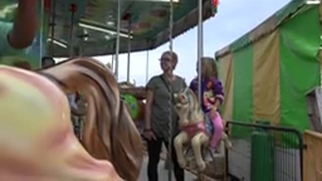 SAN JOSE DEL CABO MEXICO-2019: A Bunch Of Children With Their Parents Waiting At Roller Coaster
