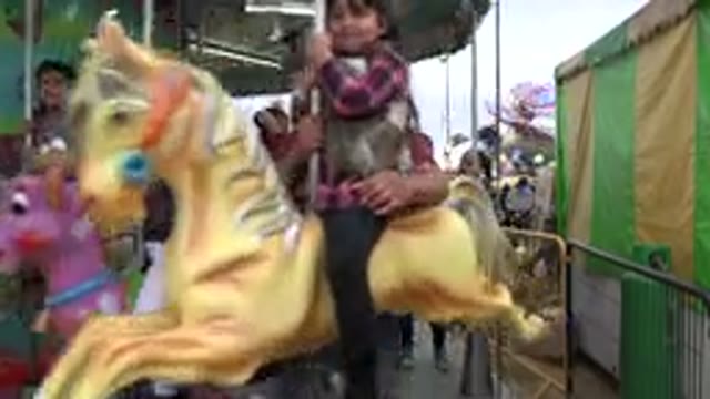 SAN JOSE DEL CABO MEXICO-2019: Happy Children And Their Parents Ride