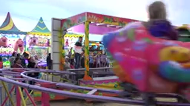SAN JOSE DEL CABO MEXICO-2019: Video Of People Having Fun Inside The Amusement