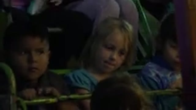 SAN JOSE DEL CABO MEXICO-2019: Nervous Kids Visiting A Fair Waiting To Start The Ride