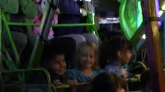 SAN JOSE DEL CABO MEXICO-2019: Little Kids Are All Smiles While Riding A Pirate Ship