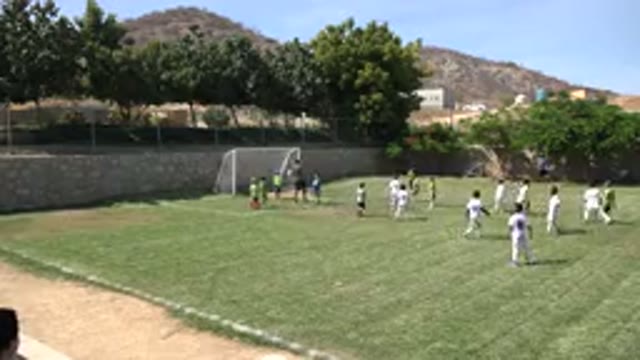 SAN JOSE DEL CABO MEXICO-2019: An Action Of A Soccer Game Of Children In The