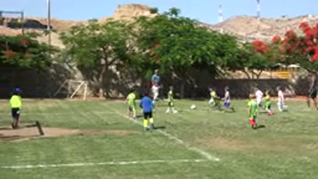 SAN JOSE DEL CABO MEXICO-2019: Amateur Soccer For Children