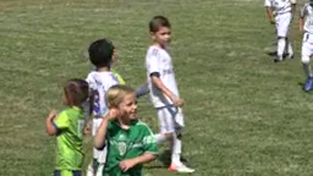 SAN JOSE DEL CABO MEXICO-2019: Kids Playing Soccer In A Football Field In San