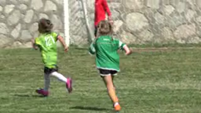 SAN JOSE DEL CABO MEXICO-2019: Young Babies Playing Football
