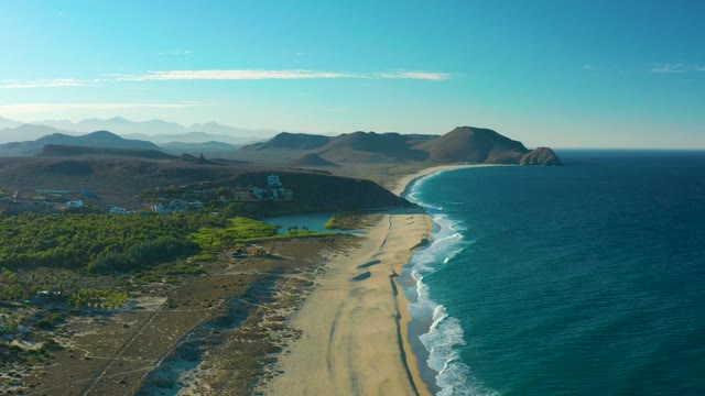 TODOS SANTOS BCS MEXICO-2021: Beach and Ocean with Shifting Lagoon Waters