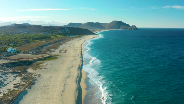 TODOS SANTOS BCS MEXICO-2021: Vehicle Traveling on Sandy Beach