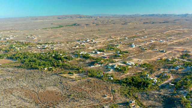 TODOS SANTOS BCS MEXICO-2021: Desert Community with Scattered Homes and Greenery