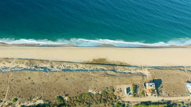 TODOS SANTOS BCS MEXICO-2021: Waves Advancing on Sandy Shore