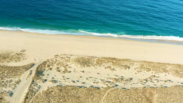 TODOS SANTOS BCS MEXICO-2021: Gentle Ocean Waves on Sandy Shore