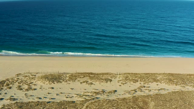 TODOS SANTOS BCS MEXICO-2021: Coastal Dunes and Ocean Under Clearing Sky