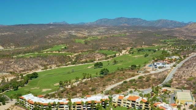 MARQUIS LOS CABOS MEXICO-2021: Golf Course and Resort Buildings in Hilly Terrain