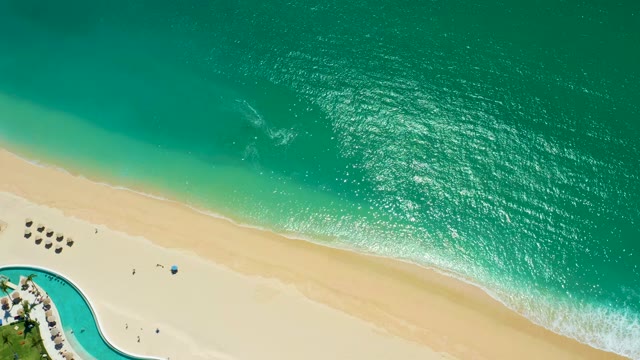 MARQUIS LOS CABOS MEXICO-2021: Sandy Beach and Turquoise Ocean with Pool