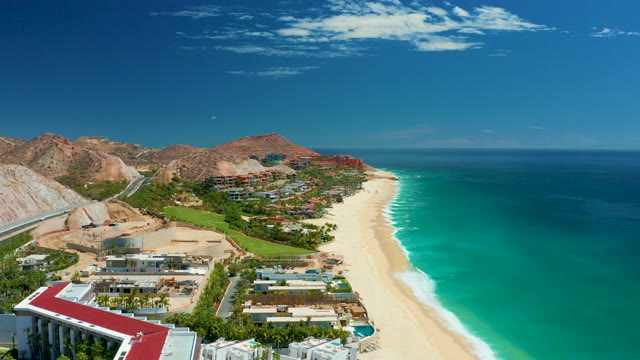 MARQUIS LOS CABOS MEXICO-2021: Coastal Development with Ocean and Sandy Shore
