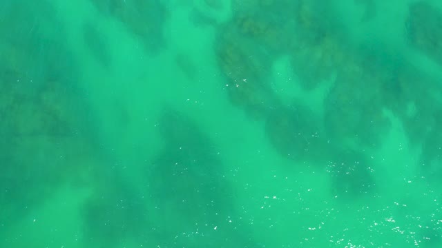DREAMS LOS CABOS BCS MEXICO-2021: Shallow Turquoise Water with Passing Wave Disturbance