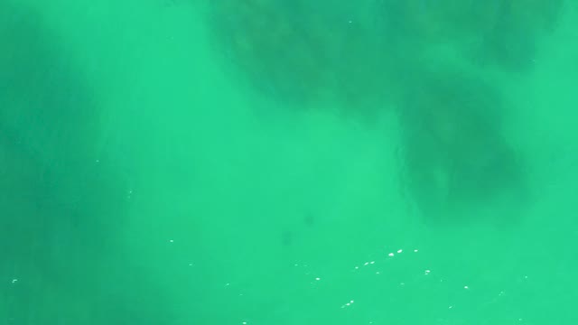 DREAMS LOS CABOS BCS MEXICO-2021: Underwater View of Clear Turquoise Water with Submerged Rocks