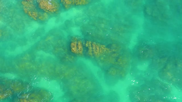 DREAMS LOS CABOS BCS MEXICO-2021: Rocky Seabed Through Crystal Clear Turquoise Water
